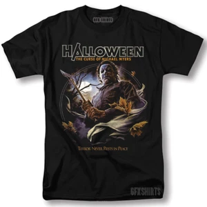Michael Myers Halloween 90s Horror Movie Vintage Graphic Design T-Shirt - Picture 1 of 1