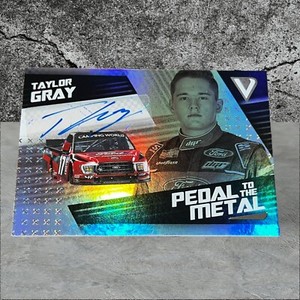 Taylor Gray PANINI VICTORY LANE RACING TRUCKS 2022 PACK PULLED signed card