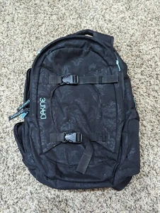 Dakine Backpack Black Tiel Skateboard School Travel - Picture 1 of 10