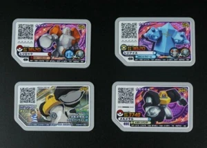 SET OF 4 Regirock, Regice, Melmetal Pokemon Ga-ole Arcade Plastic Disks Japan - Picture 1 of 5