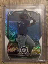 2023 Bowman Chrome Edryn Rodriguez Mega Box Mojo Refractor #BCP-185 - Mariners