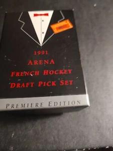 Juego de selección del draft de hockey americano Arena 1991, juego de 33 cartas con certificación - Imagen 1 de 2