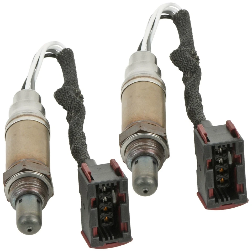 Bosch OEM 13806 Set of 2 Premium Oxygen O2 Sensors for Porsche Boxster 1997-2002 - Image 1 of 4
