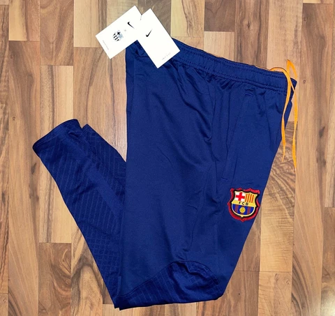 New Mens Nike Dri-FIT FC Barcelona Strike Jogger Pants DH7684-492 Slim Fit Sz M Cover