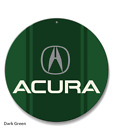 Acura Emblem Round Aluminum Sign - Aluminum - 14 colors - Made in the USA