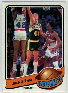 1979-80 Topps #66 Jack Sikma Seattle Supersonics - Picture 1 of 2
