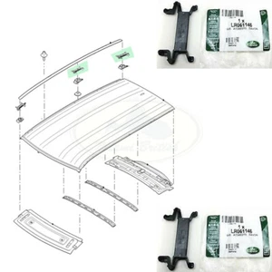 LAND ROVER REAR WEATHERSTRIP RETAINER SET DISCOVERY SPORT LR061146 OEM - Picture 1 of 1