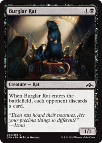 x1 Burglar Rat - Guilds of Ravnica - NM - MTG - Image 1 of 1