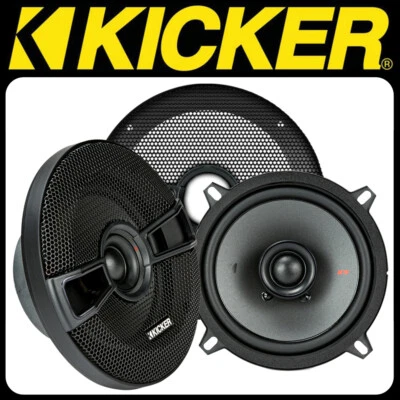 KICKER KSC50 - 13 cm 2 Wege Koax Lautsprecher Paar 130mm inkl Gitter - Bild 1 von 4