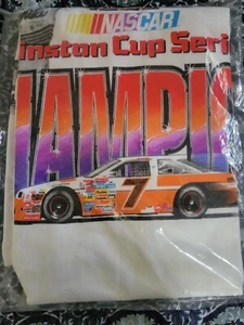 VTG 1992 Winston Cup Series ALAN KULWICKI NASCAR Champion XL T-Shirt NWT NOS - Picture 1 of 5