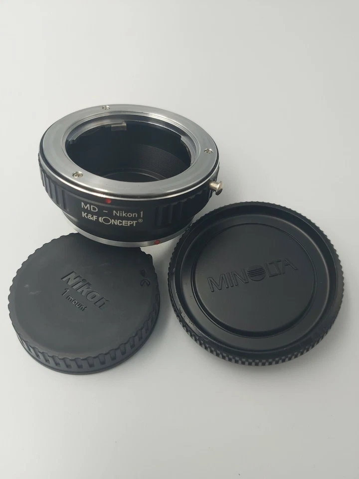 Nikon 1 K&F Concept adapter for Minolta MD mount lens - Bild 1 von 1