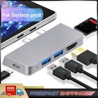 USB 3.0 HUB Dock Station HDMI-compatible for Microsoft Surface Pro 8 (Silver)