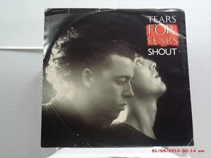 TEARS FOR FEARS -(45 W/ PICTURE SLEEVE)- SHOUT / THE BIG CHAIR - MERCURY - 1984 - Picture 1 of 4