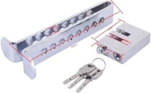 Brake Clutch Lock Vehicle Anti-Theft Device Car Pedal Security Lock Tool W/3 Key - Picture 1 of 5