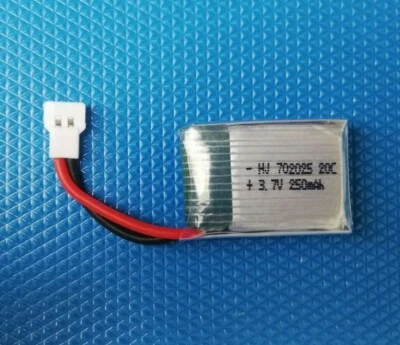 Lipo Akku RC 250mAh 3.7V  20C  Molex  Walkera  702025 - Bild 1 von 2
