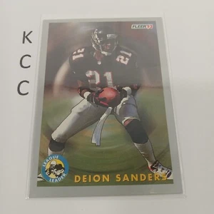 1993 FLEER DEION SANDERS ATLANTA FALCONS #261 - Picture 1 of 2