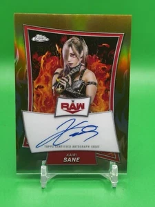 2025 Topps Chrome WWE Kairi Sane ON CARD Autograph AUTO Gold /50 - Picture 1 of 2