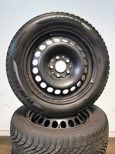 4 Winterräder 205 55 R16 KBA 43738 6Jx16 ET46 16" Stahlfelgen. - Bild 1 von 8