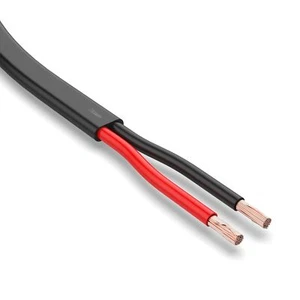 5m-50m cable plano 2x1,5 mm2 línea de vehículo 2 cables eléctricos cable de remolque - Imagen 1 de 6
