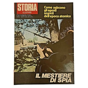 rivista vintage Storia illustrata 203 speciale spionaggio edizione ottobre 1974 - Imagen 1 de 12