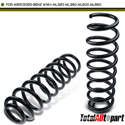 2 piezas muelle helicoidal delantero para Mercedes-Benz W164 ML320 ML350 ML500 ML550 2006-2007 Foto 1 de 4