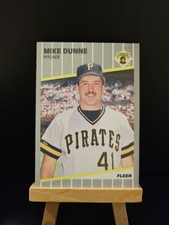1989 Fleer - #207 Mike Dunne PITTSBURGH PIRATES