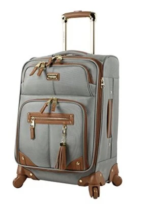 Steve Madden Designer Luggage-Durable 20 Inch Carry On with 4-Rolling Spinner - Image 1 of 4