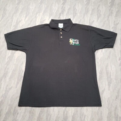 Vintage Dirty Kellys Polo Shirt Mens Large Black Short Sleeve Screen Stars - Image 1 of 4