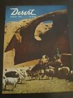 Desert Magazine August 1952 Navajo Sheep Beneath Bridge Monument Valley