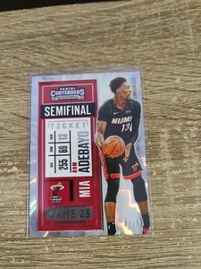 BAM ADEBAYO 2020-21 PANINI CONTENDERS SELECCIONES DE DRAFT #52/99 HEAT KENTUCKY - Imagen 1 de 2