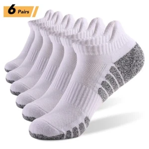 Socks Athletic Low-cut Sock Thick Knit Sock Outdoor Fitness Breathable Quick Dry - Picture 1 of 20