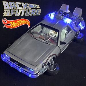 1/18 Hot Wheels Acousto-Optical Ultimate Edition Back to the Future Time Machine