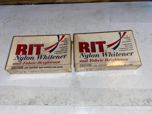 (2) RIT Concentrated Nylon Whitener & Fabric Brightener-NOS Lot Of 2 - Picture 1 of 6
