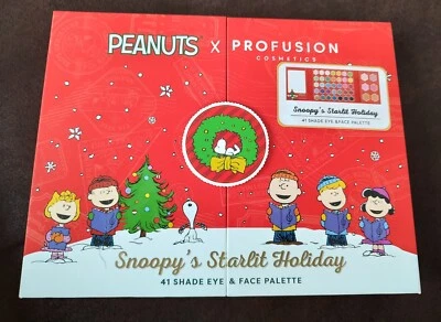 Profusion X Peanuts NEW "snoopy's starlit holiday" 41 shades Rare HTF Sp Edition - Image 1 of 4