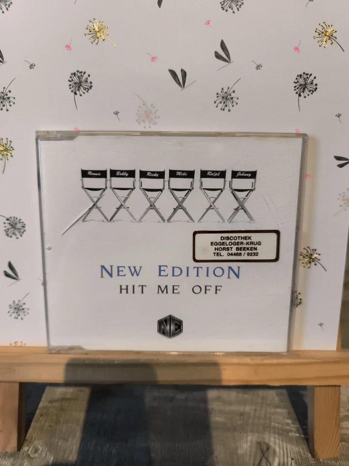 New Edition: Hit Me Off (incl. Frankie Knuckles Remix) (Maxi-CD / 1996) - Bild 1 von 1