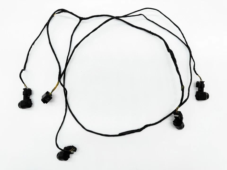 Arnés de cables PDC para parachoques delantero BMW X5 X6 2011-2013 61129244421 FABRICANTE DE EQUIPOS ORIGINALES USADO Foto 1 de 4