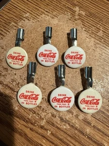 Ein (1) Coke Coca Cola Vintage Metall Bleistift Topper - Bild 1 von 2