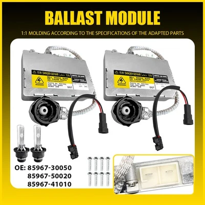 Juego de 2 faros de xenón HID lastre con bombilla D2S para Lexus GS400 1998-2000 Foto 1 de 4