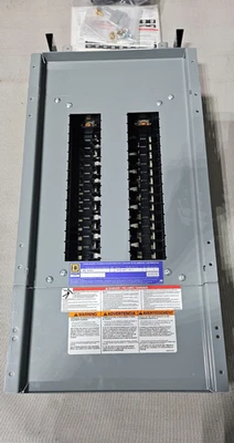 NEW NQ30L2C Panelboard interior NQ main lugs 225A Cu bus 30 pole spaces 1 phase - Image 1 of 4