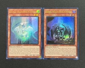 2025 YUGIOH ALIN 1ST ED ULTRA RARE SPECTRAL & NEBULUS DRAGON RULER NM - Imagen 1 de 1