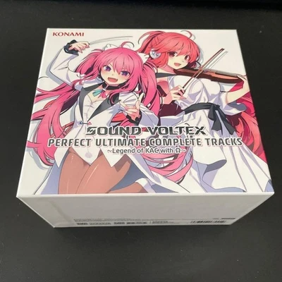 SOUND VOLTEX PERFECT ULTIMATE COMPLETE TRACKS Legend of KAC with Omega 10 CD - Image 1 of 4