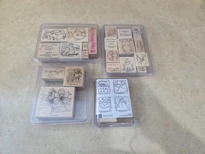 4 juegos de sellos montados en estampación surtidos - NUEVO EN CAJA - Imagen 1 de 11