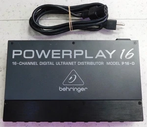 Behringer Powerplay P16-D 16 Channel ULTRANET Distribution Module - Picture 1 of 6