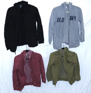 Jungen Reißverschluss Hoodies Paket-Cat & Jack rot und schwarz Größe 16, Old Navy Größe 14/16 - Bild 1 von 22