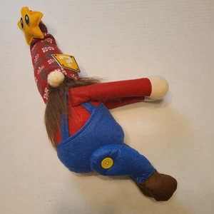 Super Mario Gnome Mancave Decor Game Room Christmas Tree Topper  - Picture 1 of 4