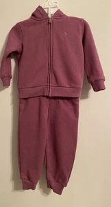 Ralph Lauren Baby Mädchen Fleece Kapuze 2-teiliges Set Größe: 12 Monate - Bild 1 von 4