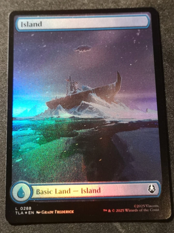 Island - Foil - Full Art - TLA - MTG - EN - NM - 0288 - Image 1 of 1