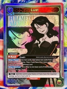 Lust (Super Rare) – Union Arena Fullmetal Alchemist (UE09BT-090) - Picture 1 of 2