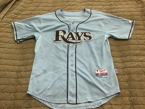 Nuova maglia da baseball MLB Tampa Bay RAYS, BLU, taglia 52, Samuel FULD #5, cucita - Foto 1 di 6