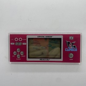 Game & Watch Crystal Screen Climber - Rare Vintage Nintendo Handheld Game 2601TK